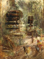 Watermill at Rossett, North Wales