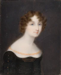 Portrait of Georgina Elizabeth, wife of 2nd Earl of Bradford