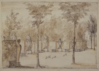 View into the Exedra at Chiswick
