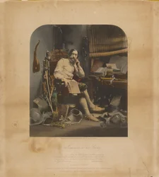 Don Quixote in His Study