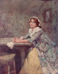 Illustration for The Deserted Village by Oliver Goldsmith