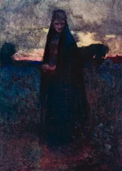 Illustration for The Deserted Village by Oliver Goldsmith