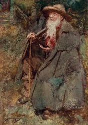 Illustration for The Deserted Village by Oliver Goldsmith