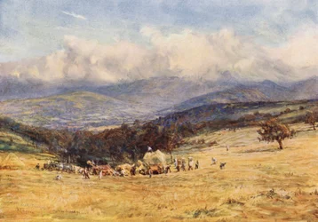 Brecknock Beacons, from the Brecknock-Talgarth Road