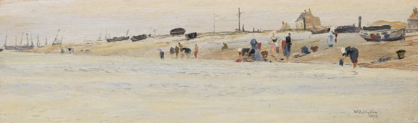 Washerwomen on a Beach