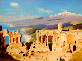 The Greek Theatre, Taormina, Sicily