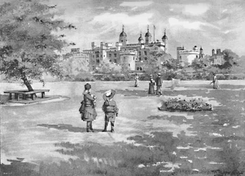 The Tower of London from Trinity Square