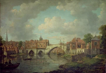 Ouse Bridge, York, c.1764