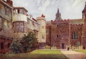 An Old Court in Queens College