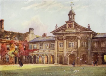 The First Court of Emmanuel College