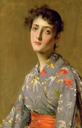 Girl in Japanese Costume, c.1888