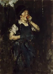 The Apprentice - Boy with Apple