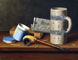 Still-life with Blue Tobacco Box