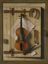 Still Life, Violin and Music