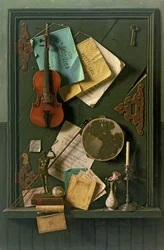 The Old Cupboard Door, 1889