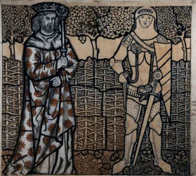 King Arthur and Sir Lancelot