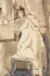 Study for a Girl Reading