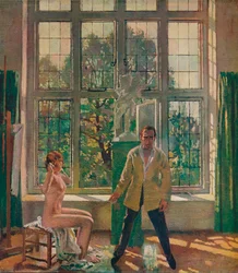 Self-Portrait with Model