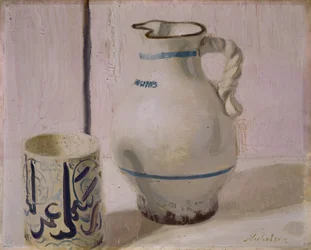 Pink Still Life With Jug, 1935-36