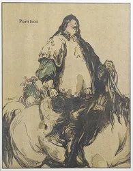 Porthos, illustration from 