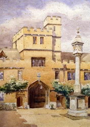 The Front Quad, Corpus Christi College, Oxford