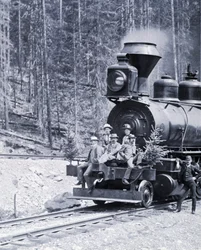 Canadian Railway Pioneers, circa 1890 - photo by Notman