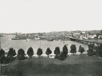 View from the Government Buildings, Victoria, Canada