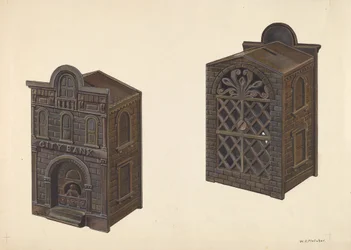 City Bank Toy Bank, c. 1938