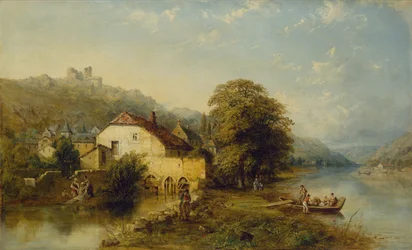 View on the River Inn near Swartz, Tyrol