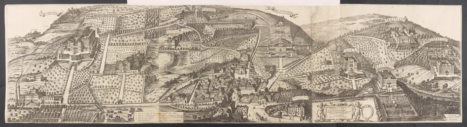 View of Datchet Bridge, the wooden bridge stretching across the River Thames beyond