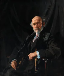Portrait of Dr. E. J. Dillon, War Correspondent and Publicist