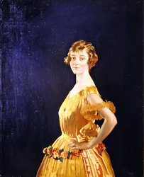 Portrait of Miss Simpson