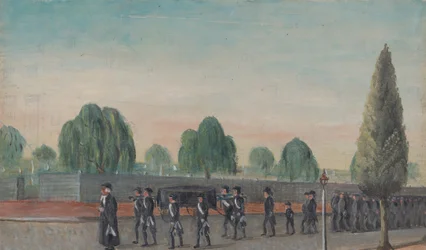Adult Funeral Procession, 1870s