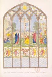 The East Window of Norfolk College Chapel, Greenwich, London