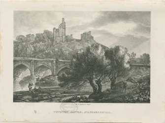 Tutbury Castle - South View