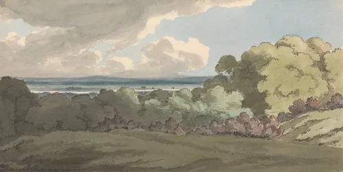 View Across the Thames from Greenwich Park