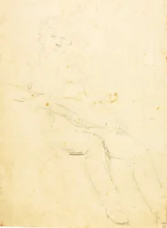 Seated Male Figure