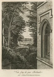 View from the great Bedchamber at Strawberry Hill, London
