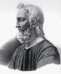 Portrait of Pedanius Dioscorides, Greek Physician, Botanist and Pharmacist