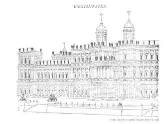 The Waterside Elevation of Inigo Jones Proposed Palace