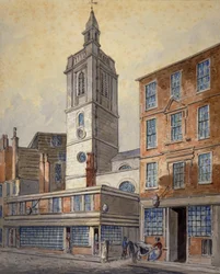 View of St Dionis Backchurch, City of London