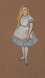 Alice Costume Design for Alice-in-Wonderland