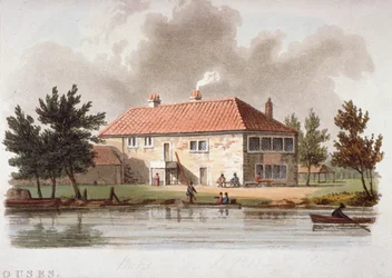 The Mitre Tavern on the Paddington Canal, London