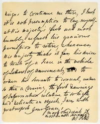 Letter from William Pitt to the Duke of Newcastle, Hayes, 23rd October 1759
