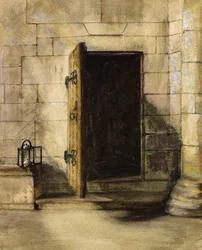 Entrance to the Stairway, Old Steeple
