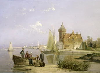 The House de Vraag, on the Amstel, Amsterdam
