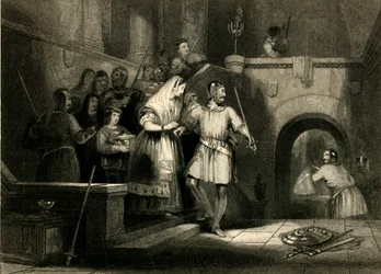 Rescue of the Countess De Burgh, from Montgomery Castle