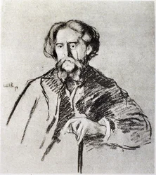Portrait of Alphonse Daudet