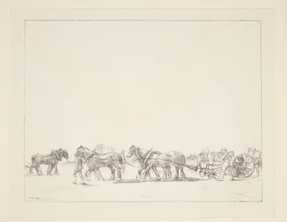 Sowing with the Help of Draft Horses