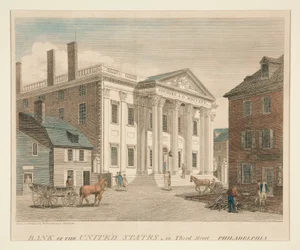 Bank of the United States, in Third Street Philadelphia